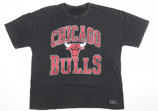 Mens UK Size L NBA Black  Cotton T-Shirt
