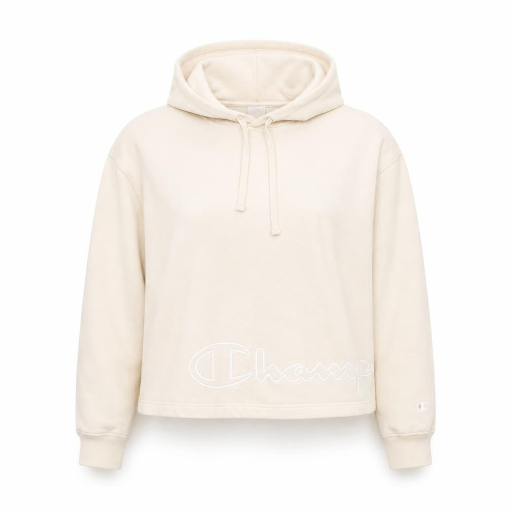 Womens UK M Regular Champion Beige Pullover Hoodie