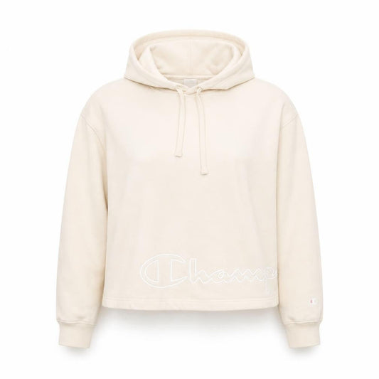 Womens UK M Regular Champion Beige Pullover Hoodie