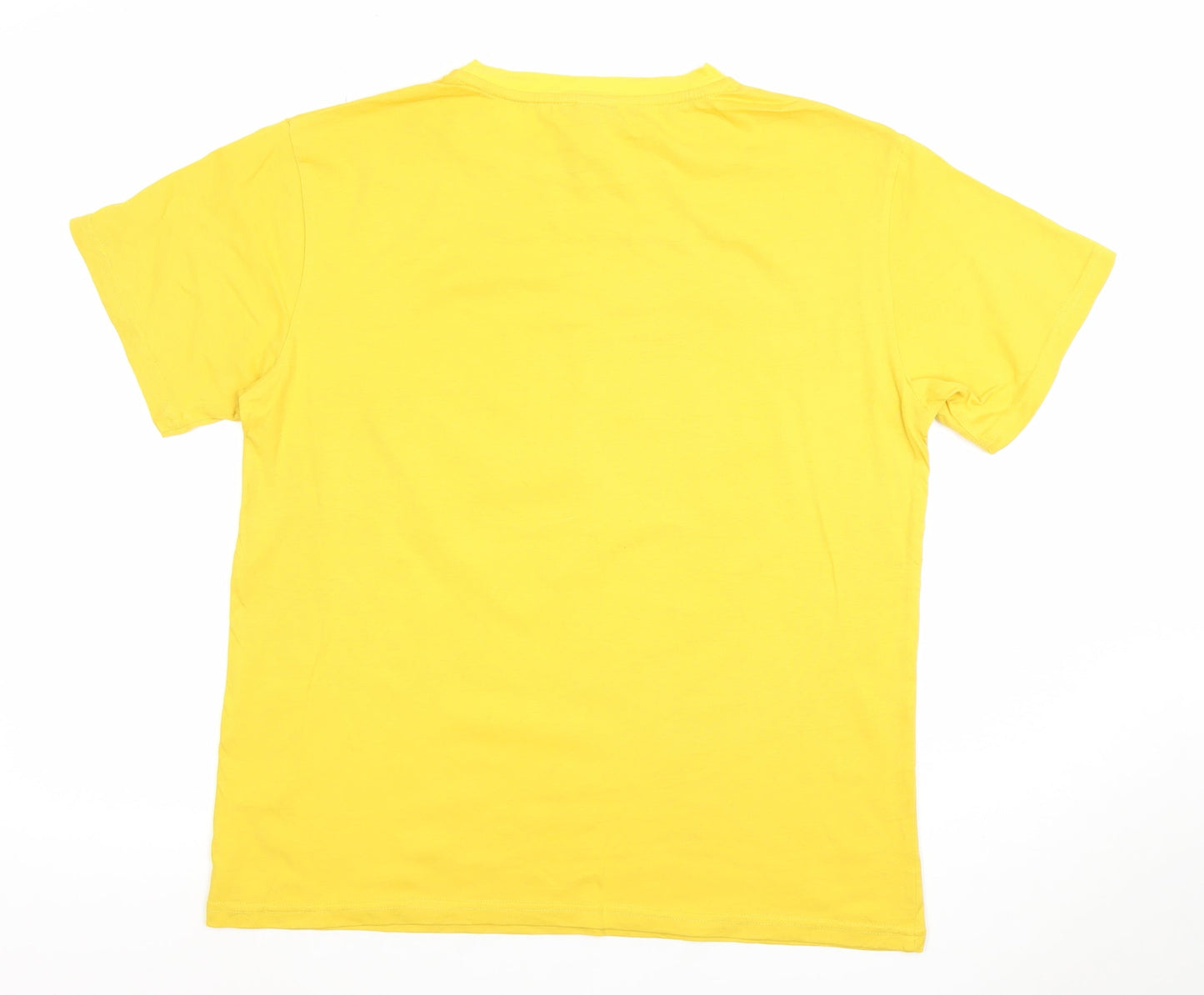 Academy Museum Men's Yellow Wizard of Oz Graphic Cotton T-Shirt M
