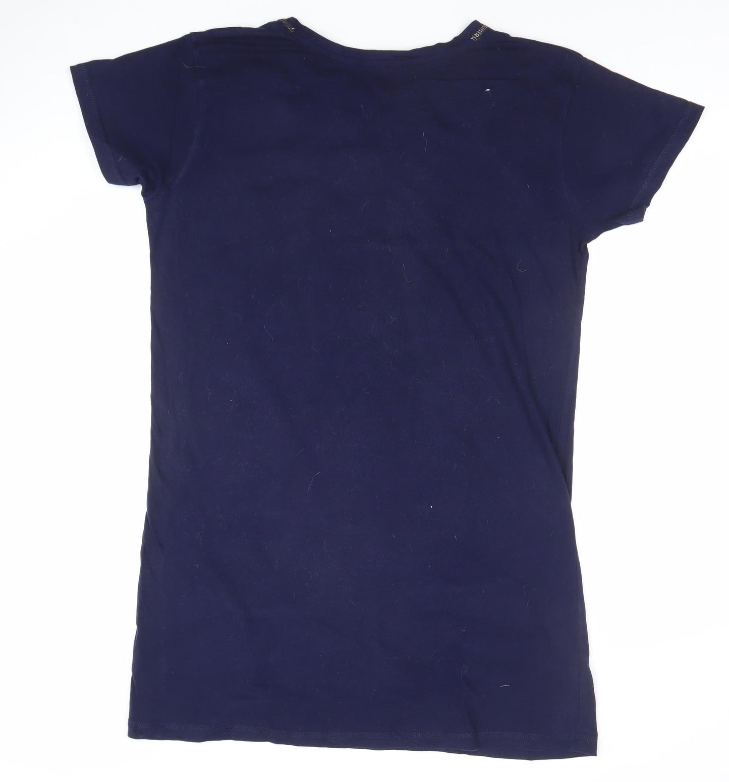 Harry Potter Womens Blue Glitter Hogwarts Nightshirt Size 10-12