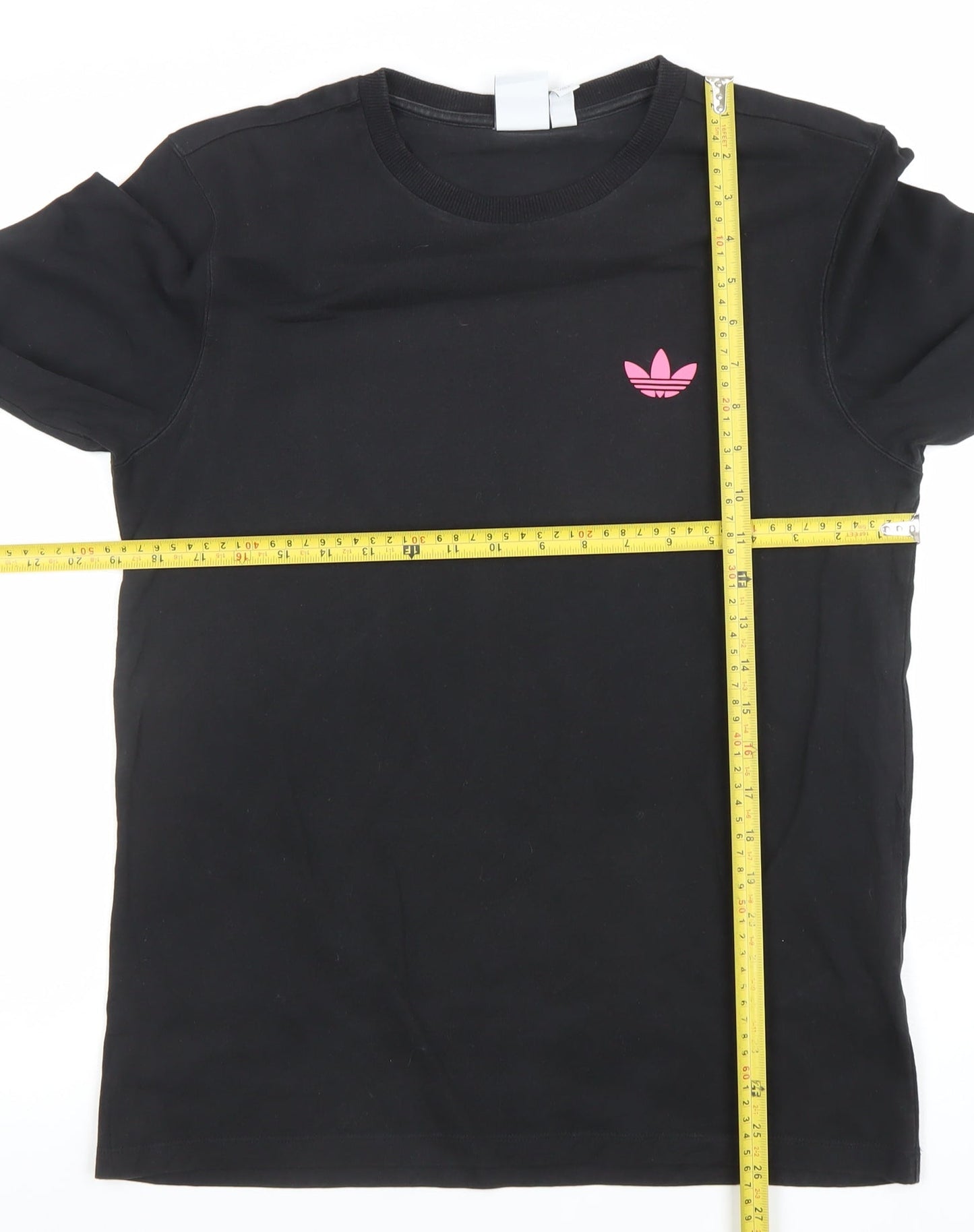 Womens UK 8 Regular adidas Black Pullover Sweatshirt