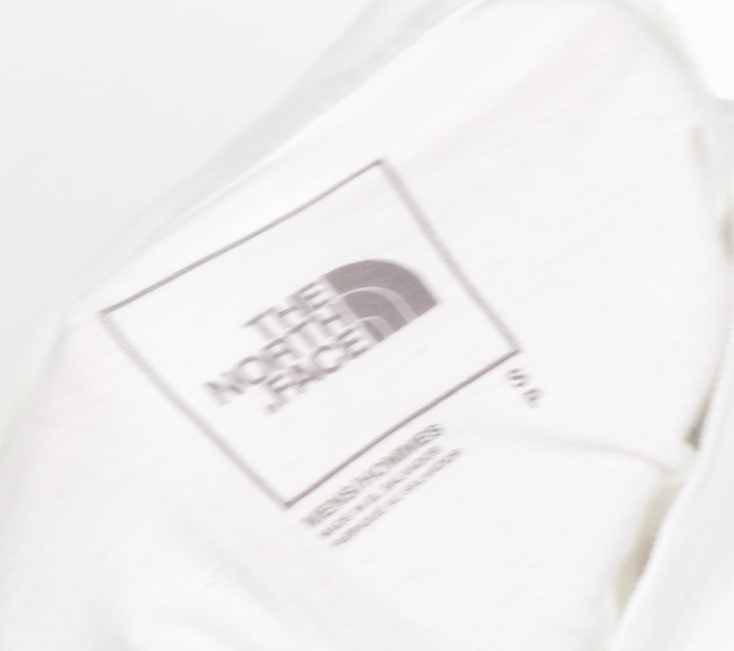 The North Face Men's White Small Logo Graphic T-Shirt