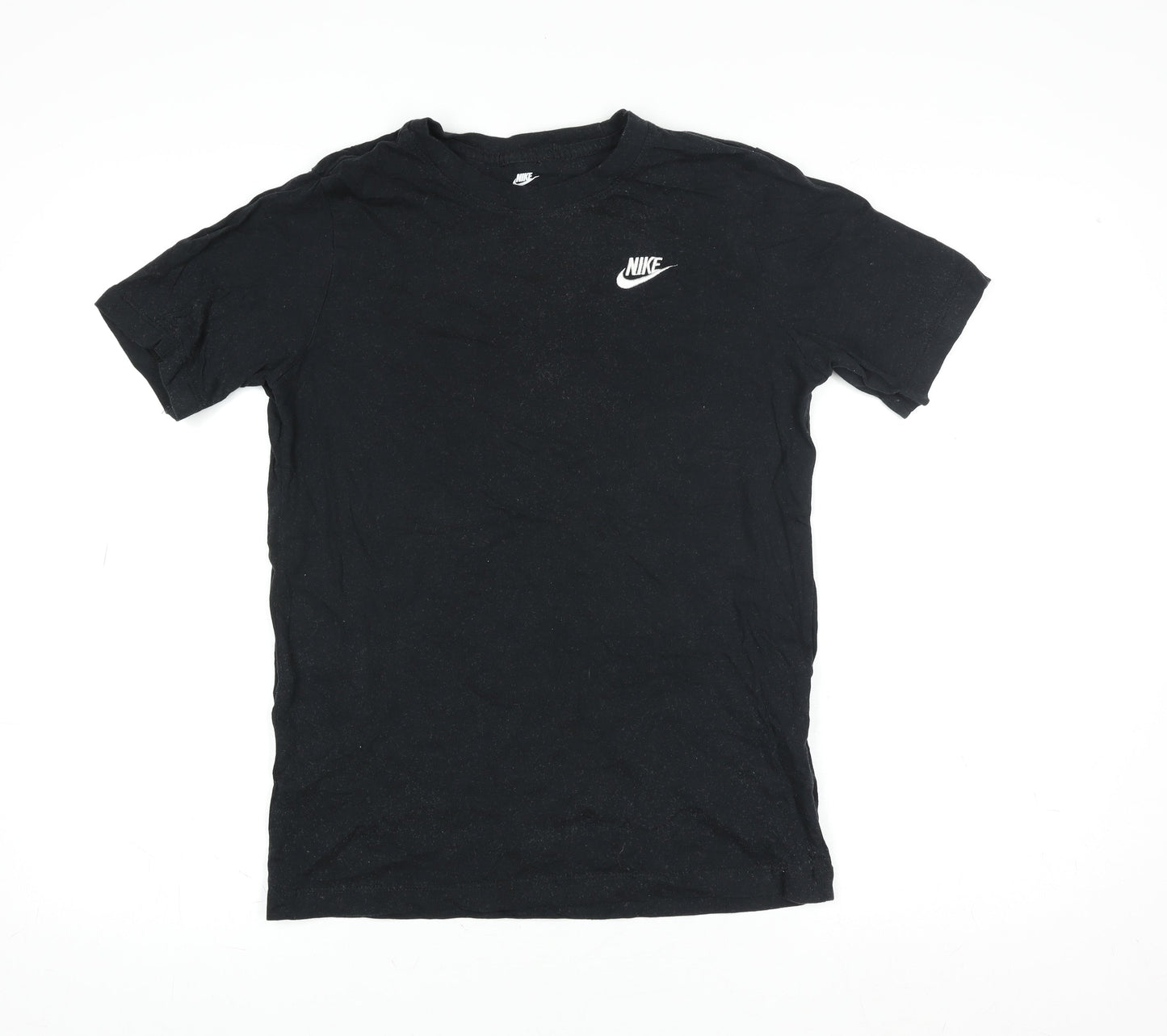 Nike Men Black XL Short Sleeve Cotton Crew Neck T-Shirt