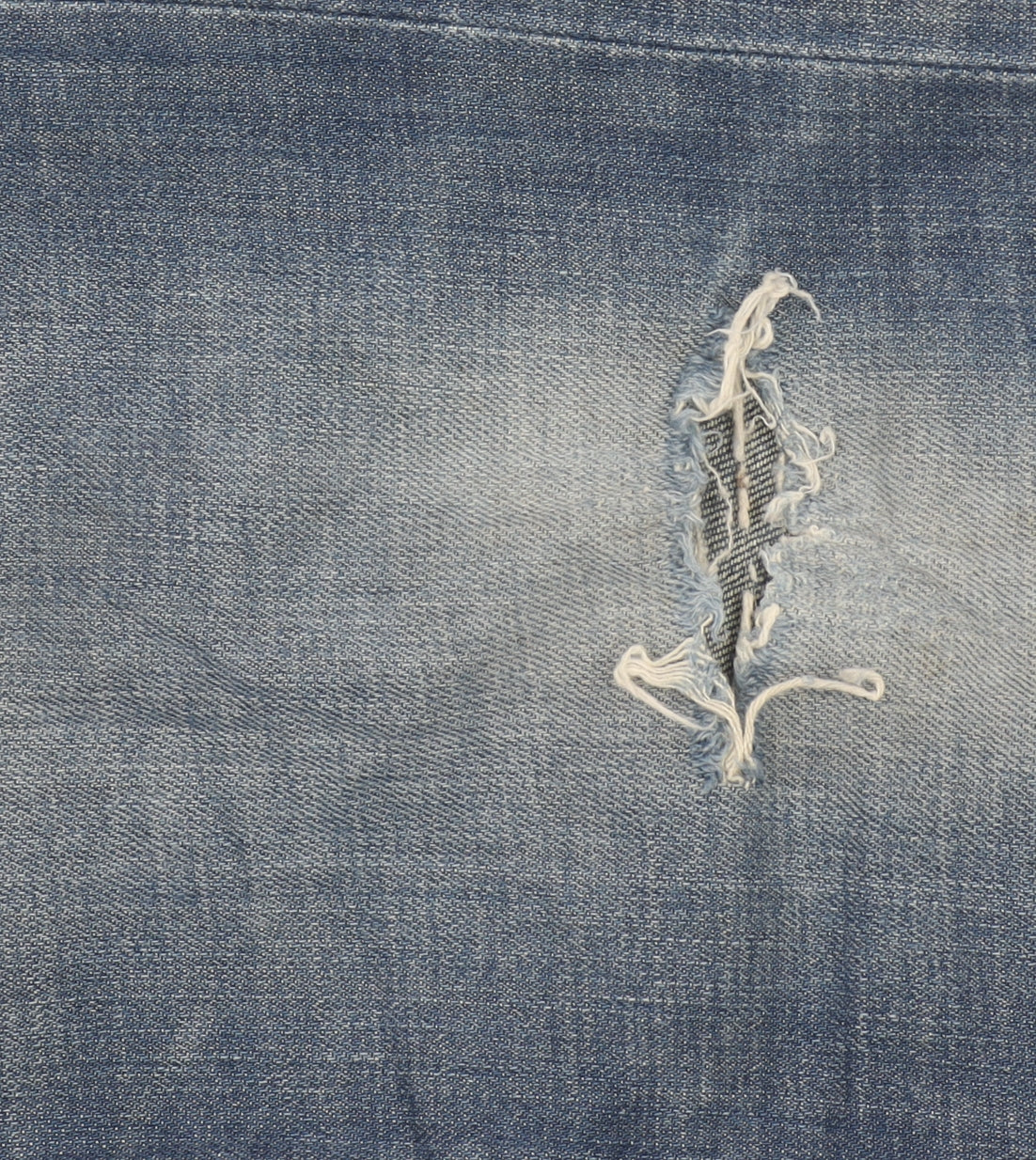 Levi's Premium Men's Blue 32x32 Straight Fit Distressed Jeans