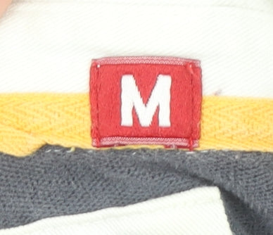 Superdry Men’s Grey Long Sleeve Cotton Polo Shirt M