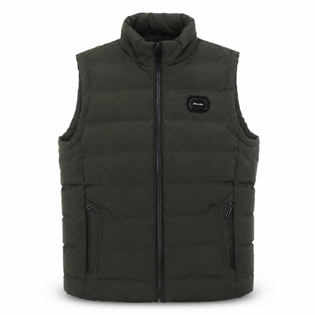 Zhang Hao Womens Green 2XL Puffer Waistcoat Gilet Full Zip