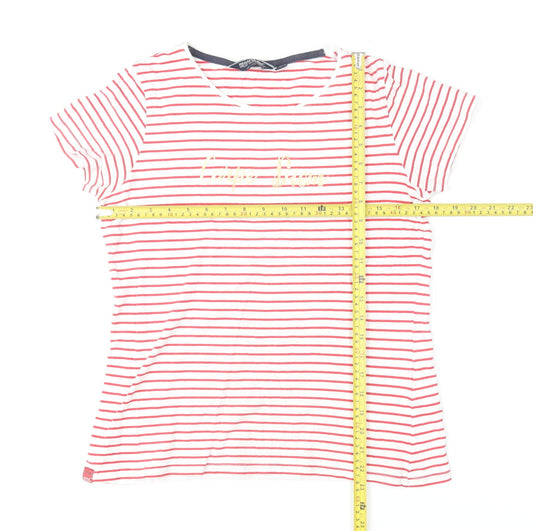 Womens UK Size 12 Regatta White 100% Cotton T-Shirt