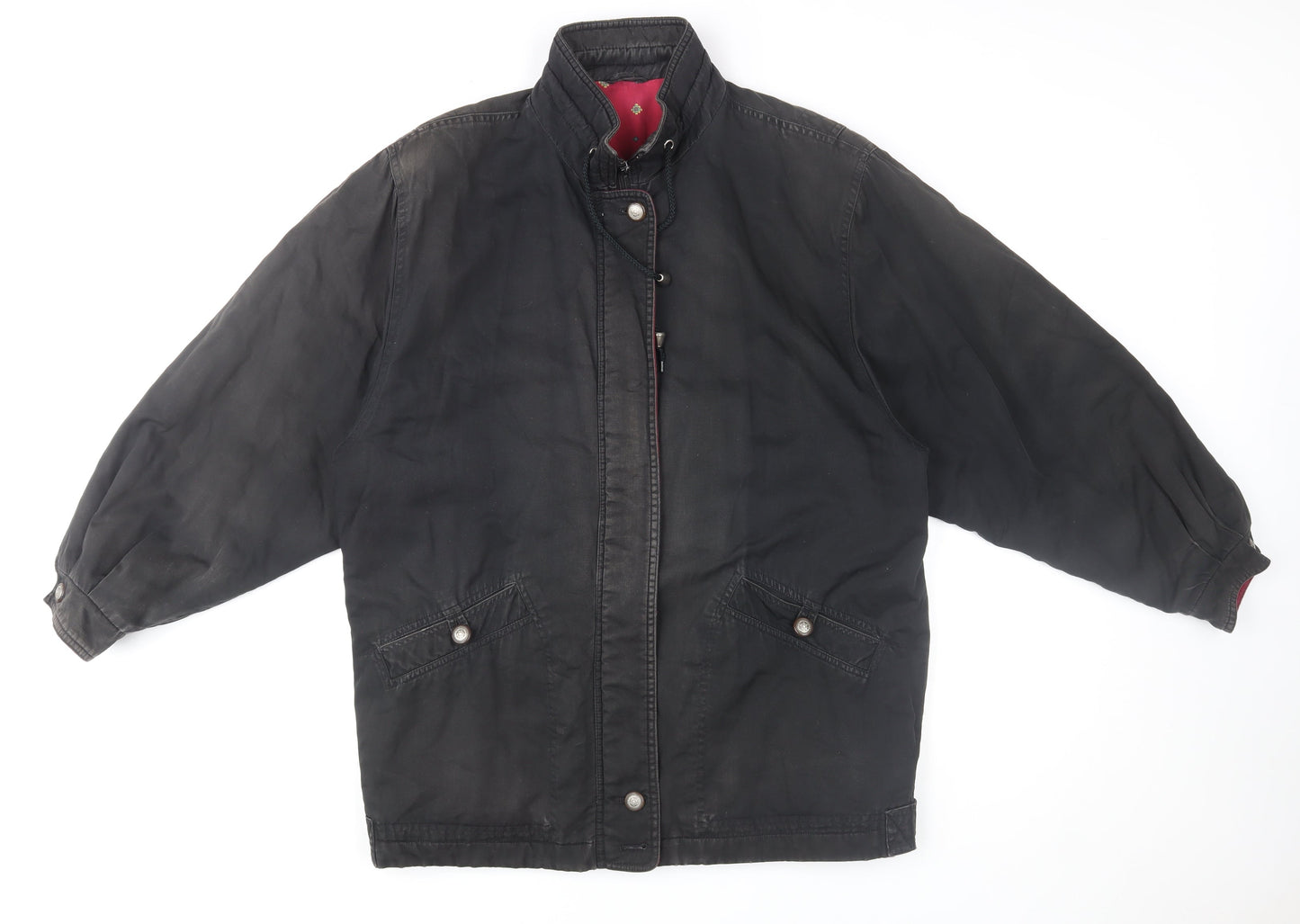 Marks and Spencer Women’s Black Cotton Lined Jacket Size 16