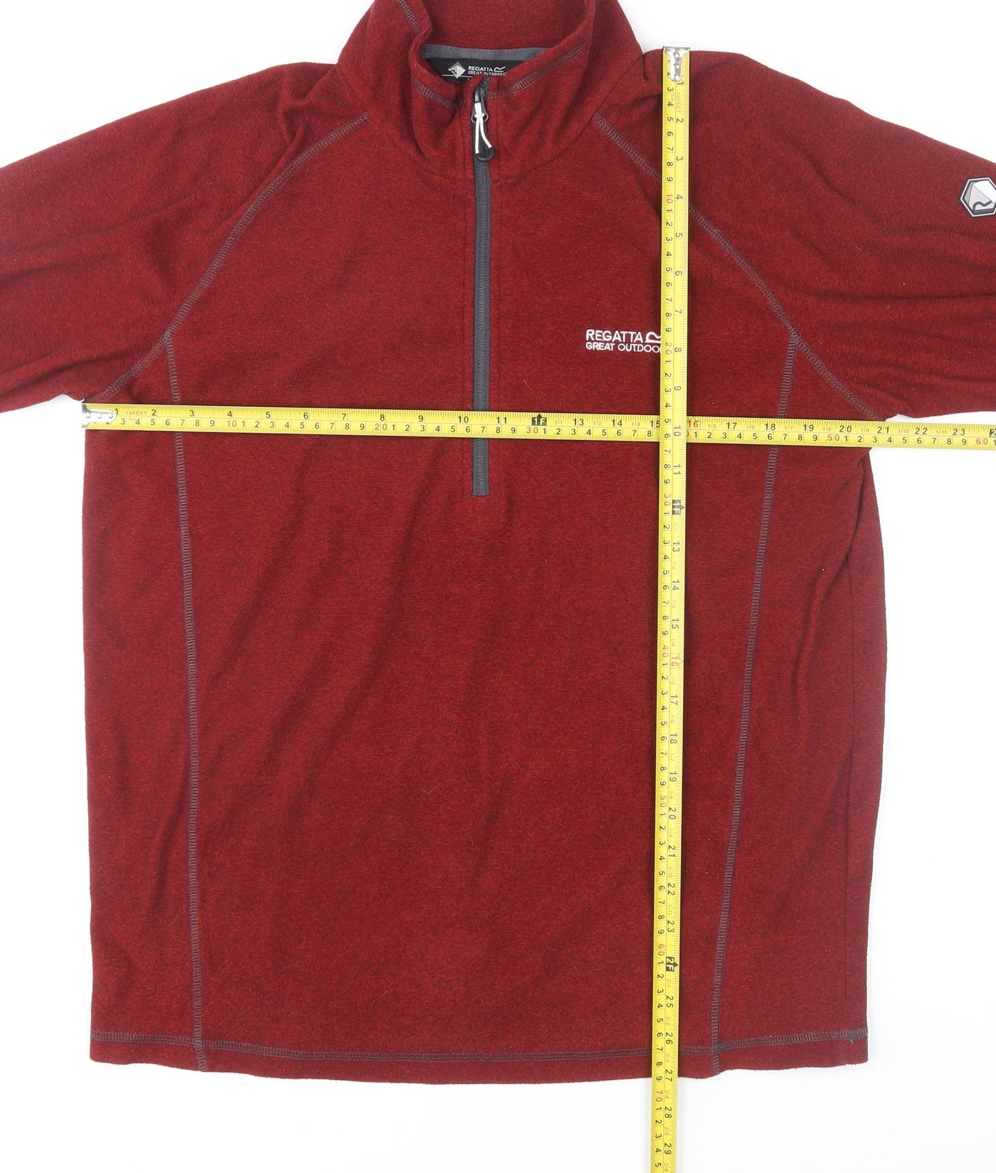Mens UK L Regular Regatta Red Pullover Sweatshirt