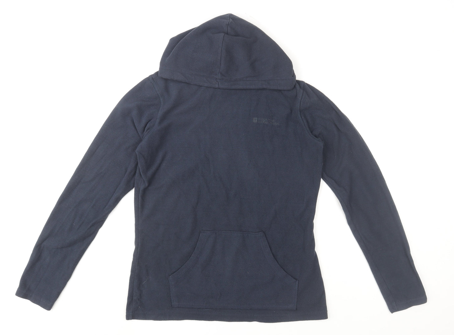 Womens UK 12 Regular Mountain Warehouse Blue Pullover Hoodie