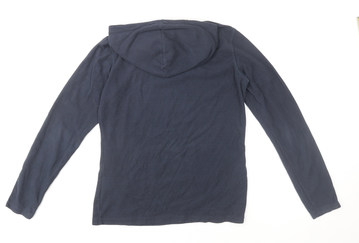 Womens UK 12 Regular Mountain Warehouse Blue Pullover Hoodie