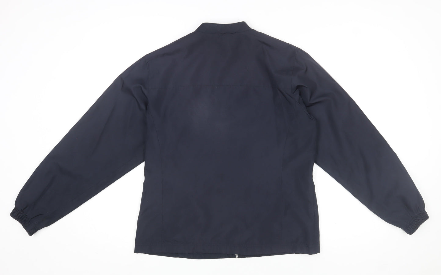Womens UK Size 12 Regular Reebok Blue Polyester Jacket
