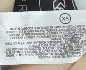 Kappa x Primark Womens White XS Athletic Shorts Lightweight Stretch