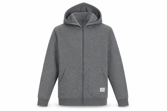 Mens UK S Regular JACK & JONES Grey Full Zip Hoodie