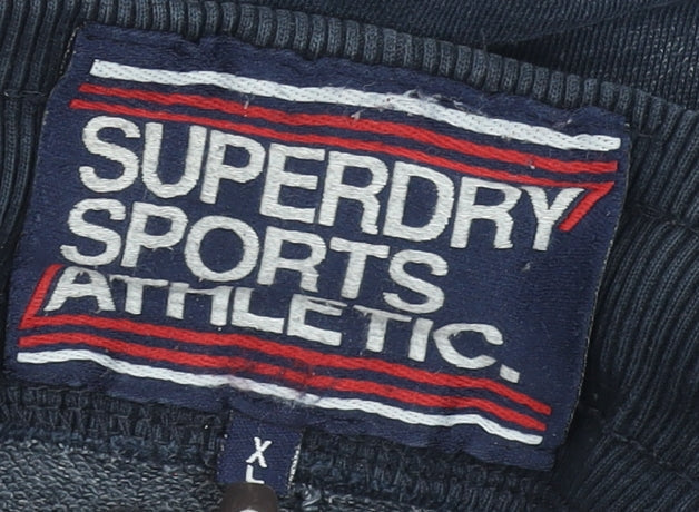 Superdry Men's Grey Jogger Trousers XL Athletic Sports Style