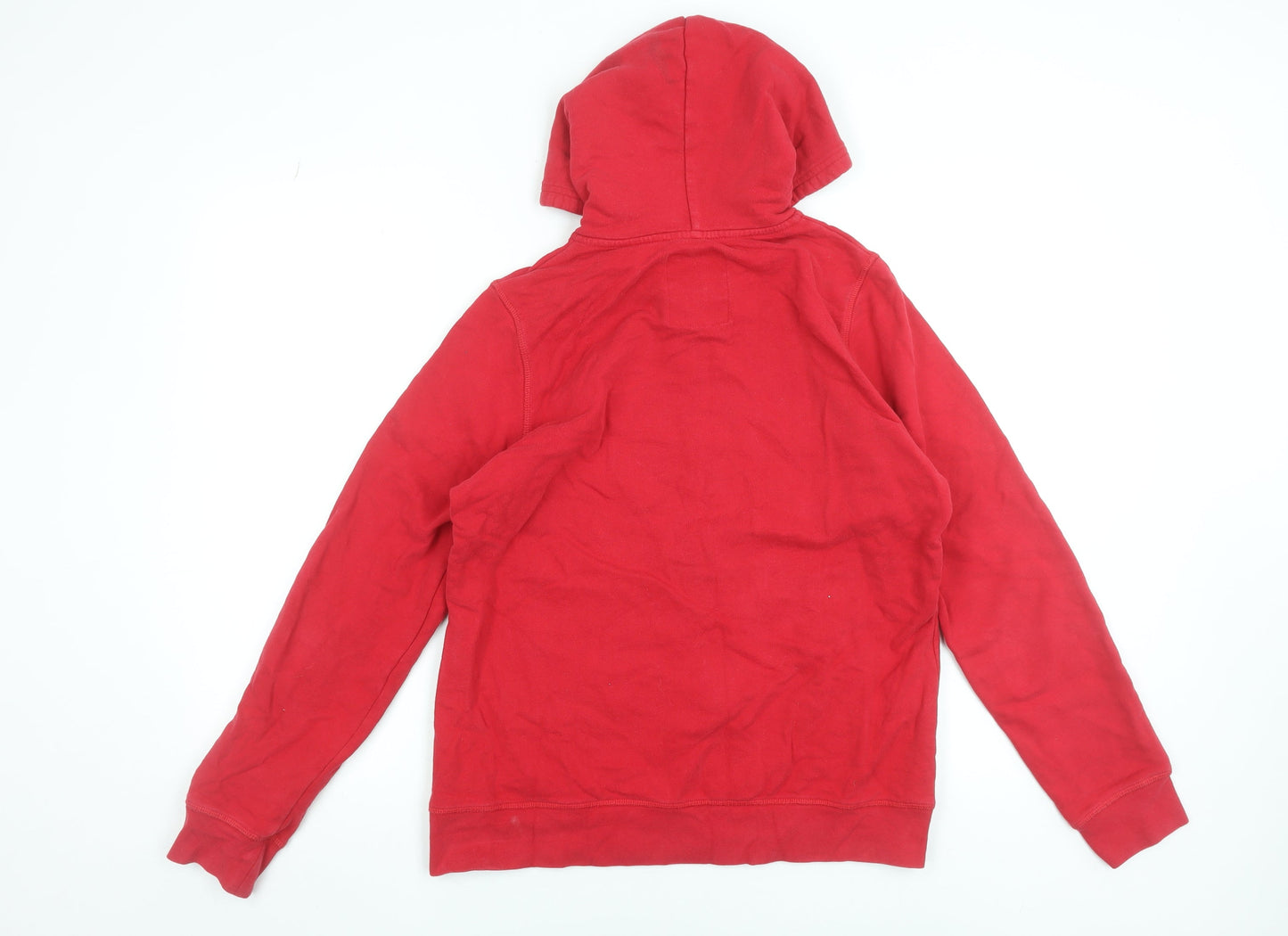 Helly Hansen Womens Red Full Zip Hoodie XL Cotton Workwear