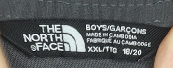 The North Face Boys Grey Full Zip Fleece Hoodie Size 18-20 Years