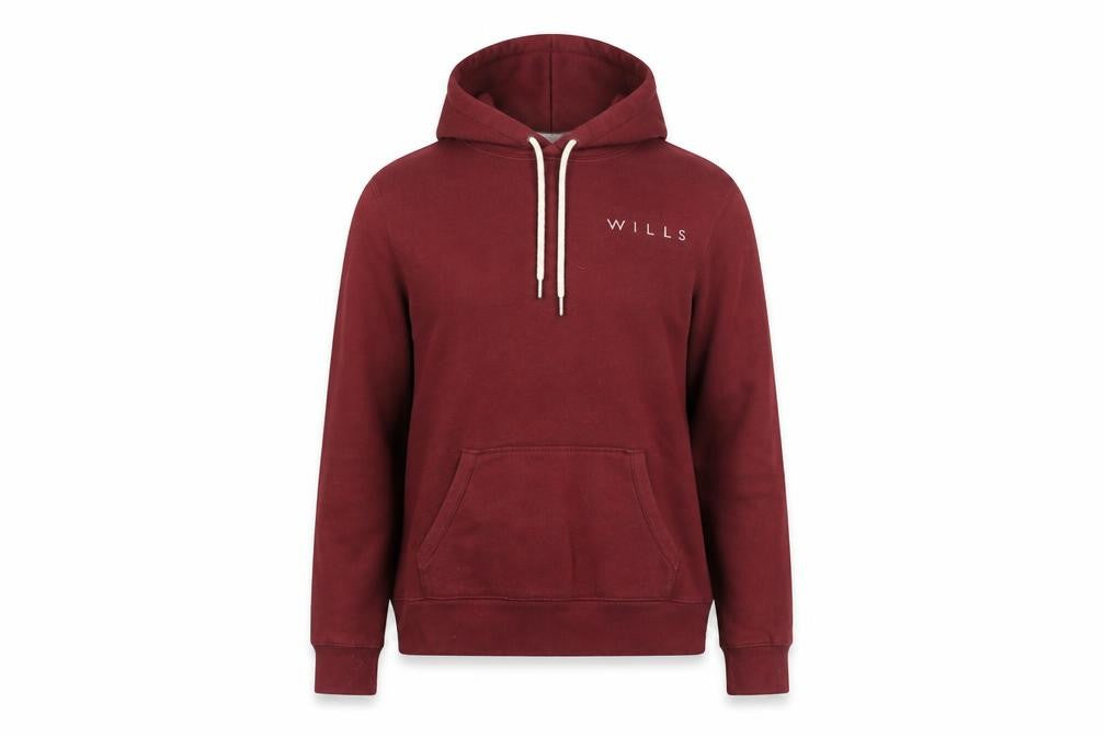 Womens UK 12 Regular Jack Wills Red Pullover Hoodie