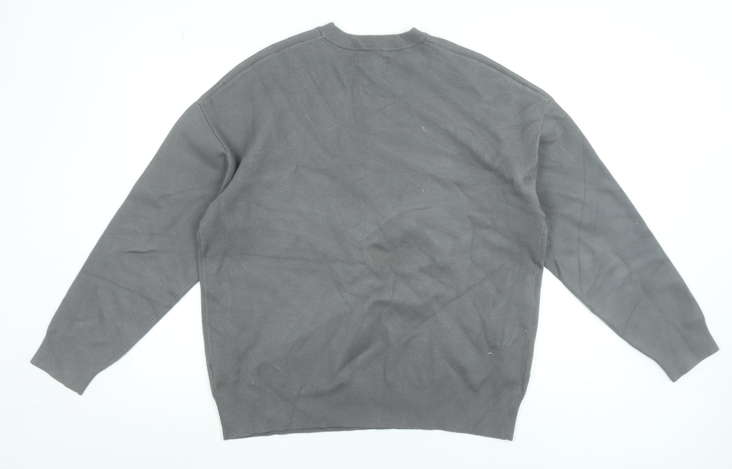 Urban Revivo Womens Grey Bunny Animal Knit Pullover Jumper Size 16