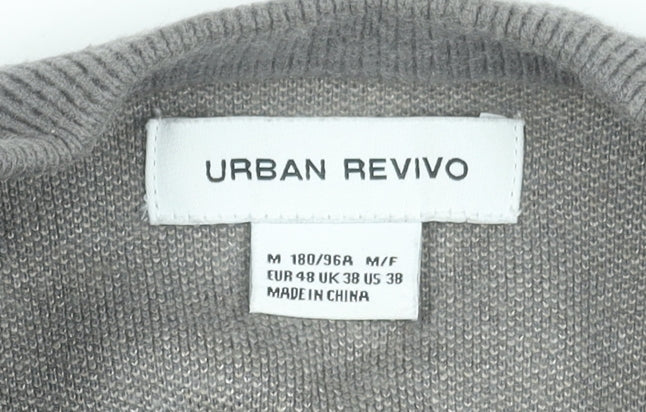 Urban Revivo Womens Grey Bunny Animal Knit Pullover Jumper Size 16