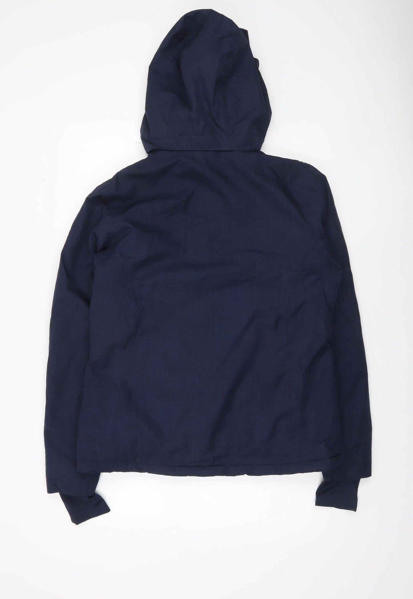 Crivit Women’s Blue Hooded Puffer Jacket Size 12 Water Resistant