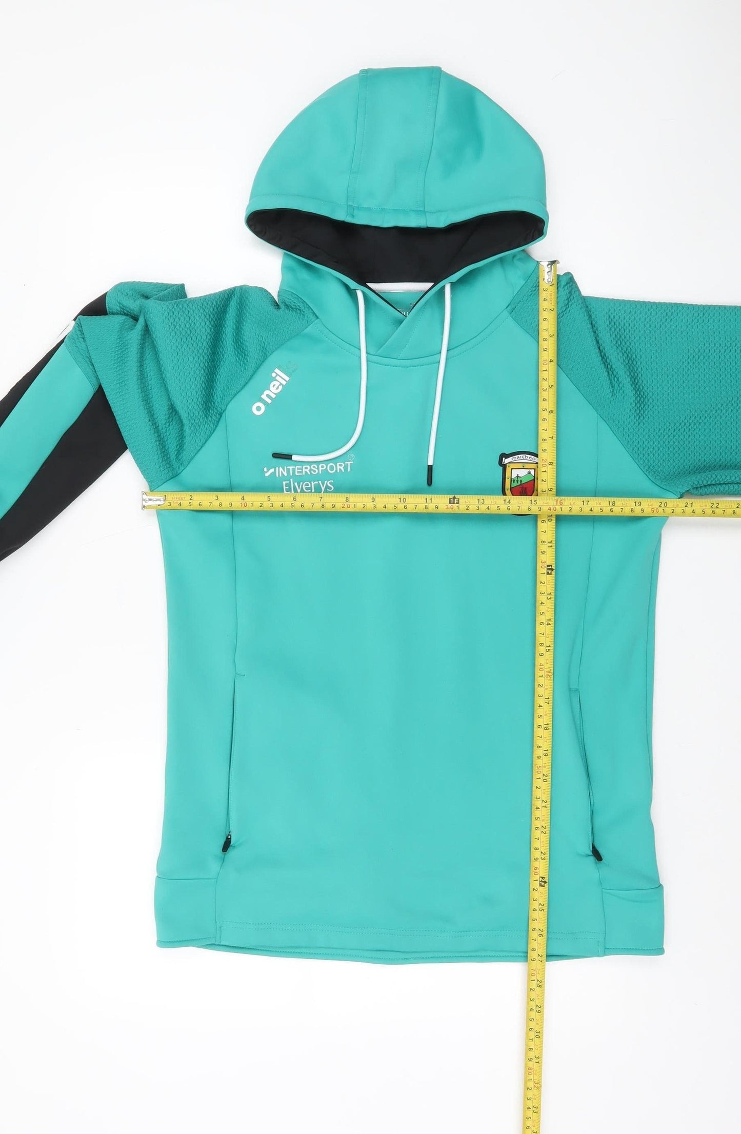 O'Neills Men's Green Pullover Sports Hoodie Size S