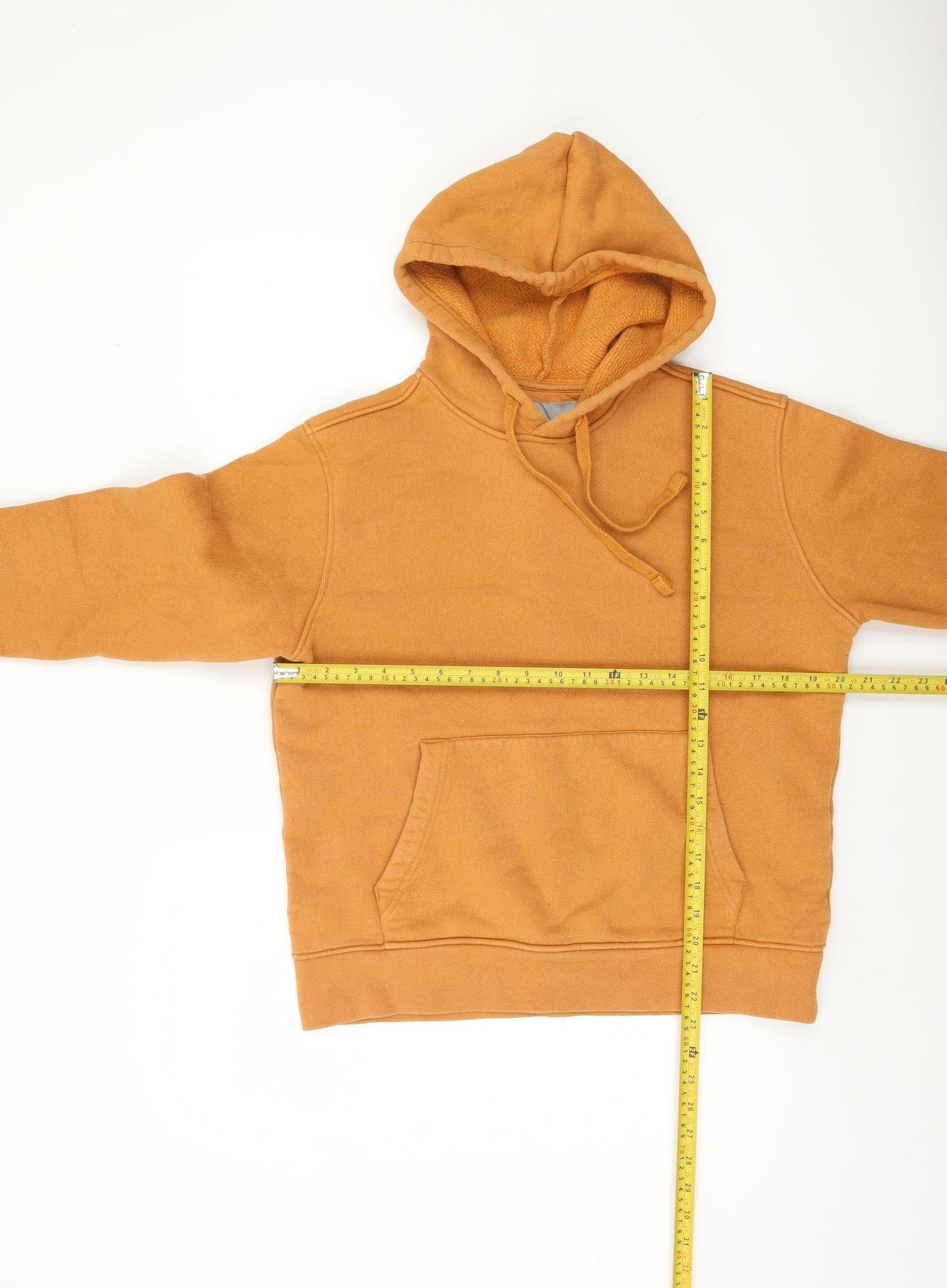 Organic Basics Women’s Brown Pullover Hoodie Size S Organic Cotton