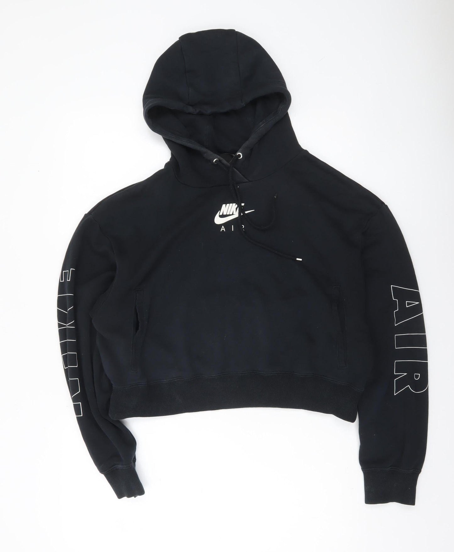 Nike Air Women's Black Medium Pullover Hoodie Sweatshirt