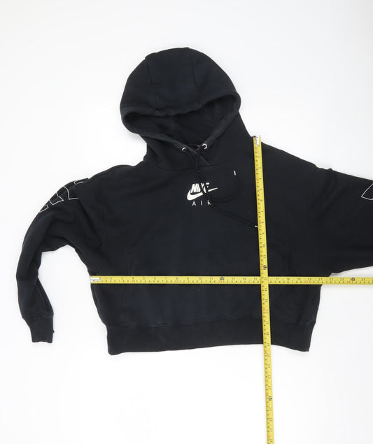 Nike Air Women's Black Medium Pullover Hoodie Sweatshirt