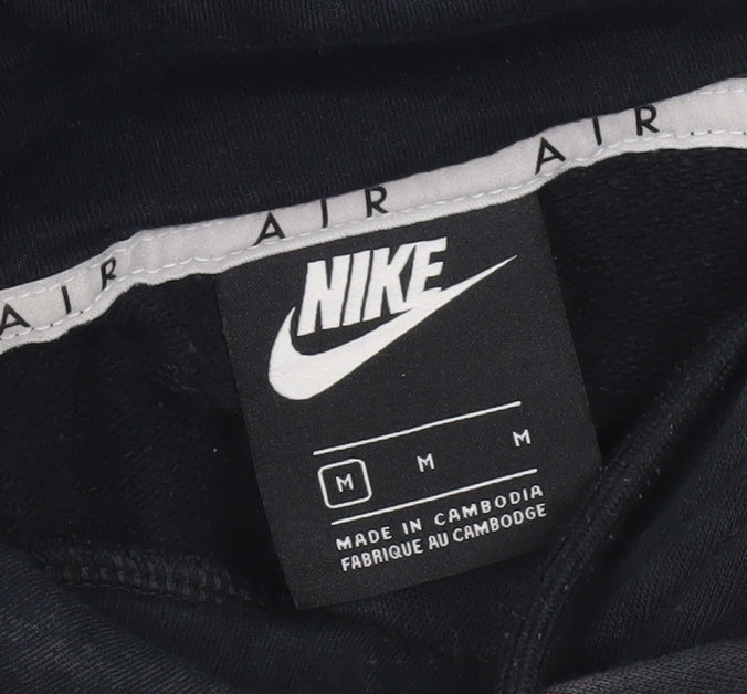 Nike Air Women's Black Medium Pullover Hoodie Sweatshirt