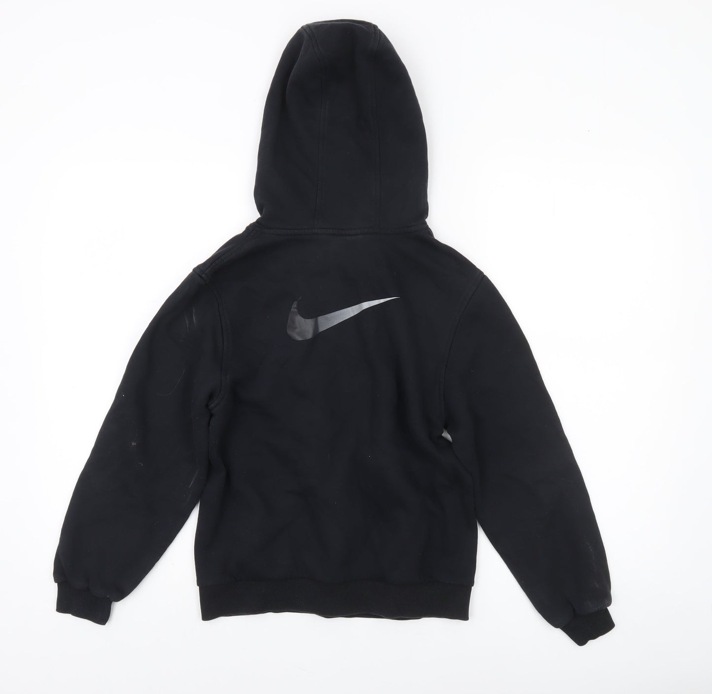 Nike Boys Black CR7 Pullover Hoodie Large 147-158cm Fleece Sweatshirt