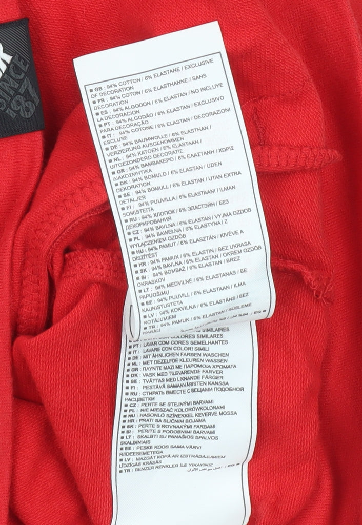 Nike Air Women's Red Short Sleeve Full Zip Hoodie XL