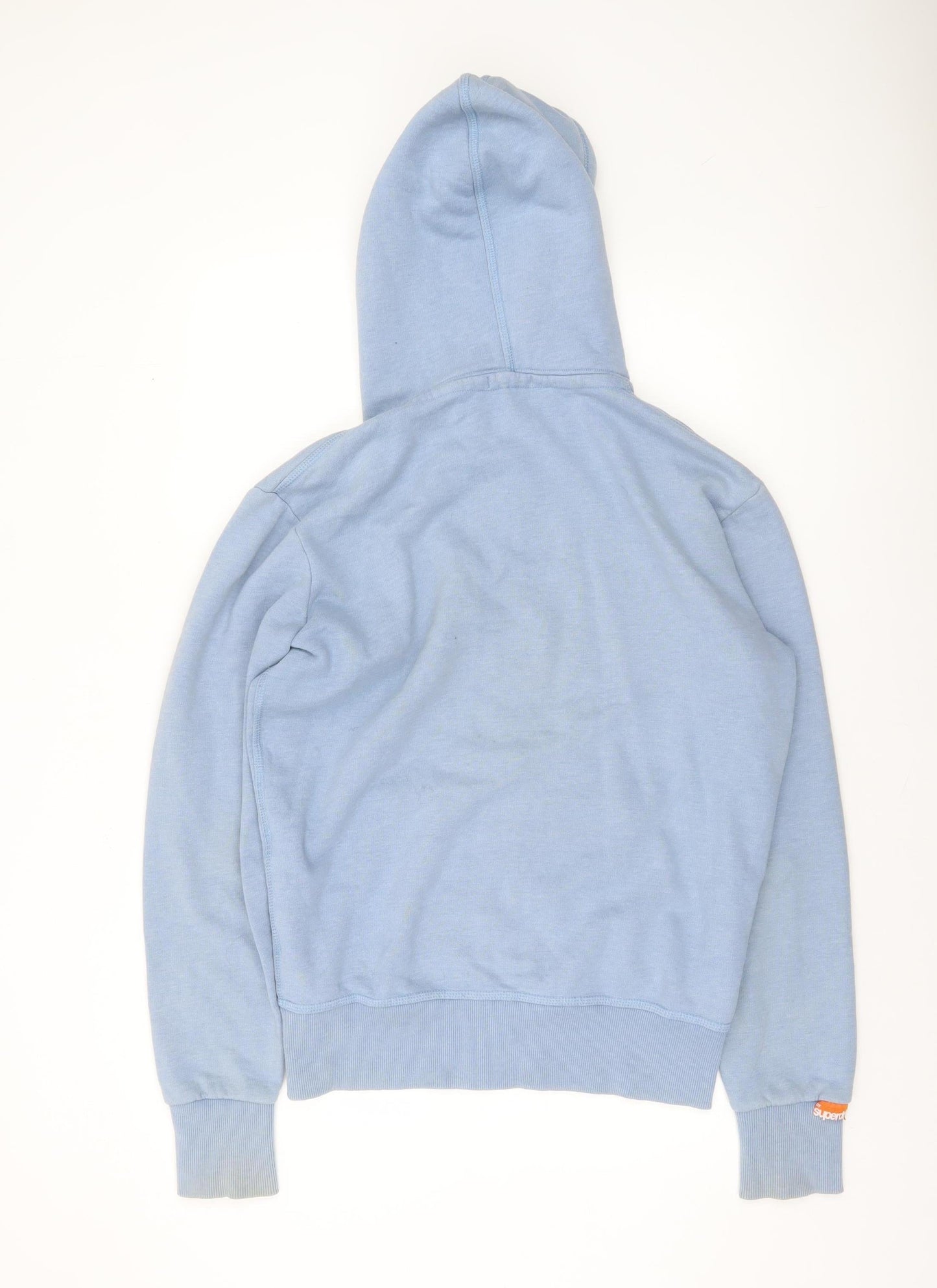 Superdry Men's Blue Full Zip Hoodie M Regular Fit