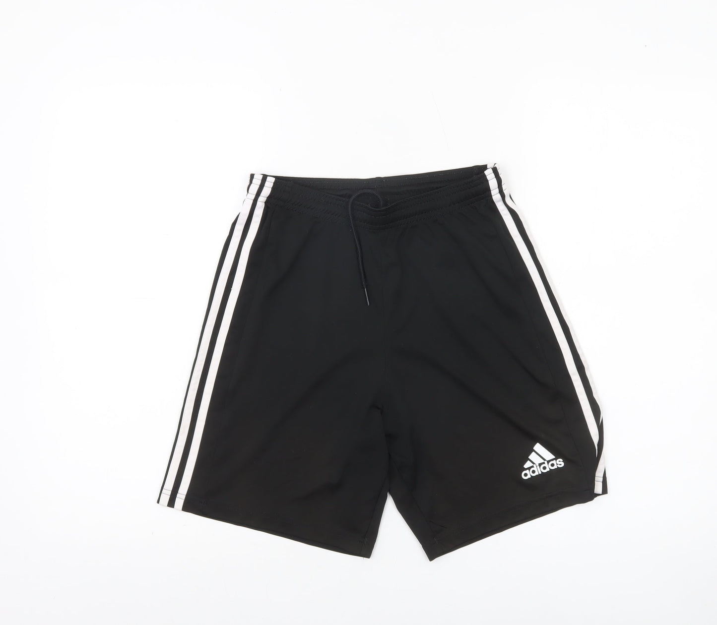Adidas Men's Black S Athletic Training Shorts with Drawstring