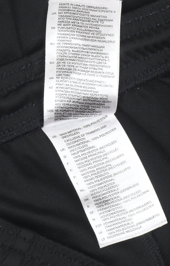 Adidas Men's Black S Athletic Training Shorts with Drawstring