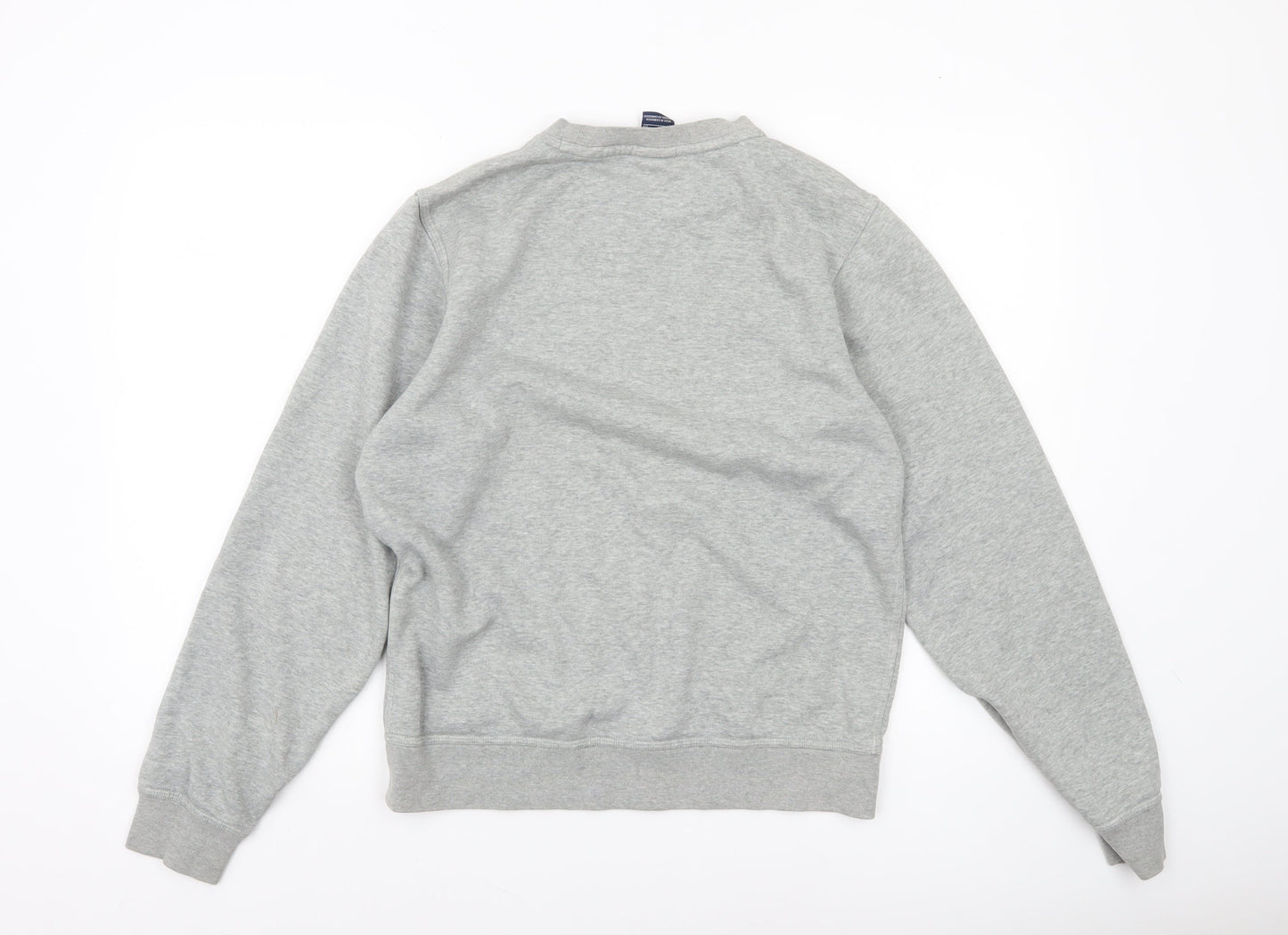 Nike Men's Grey Small Crew Neck Pullover Sweatshirt