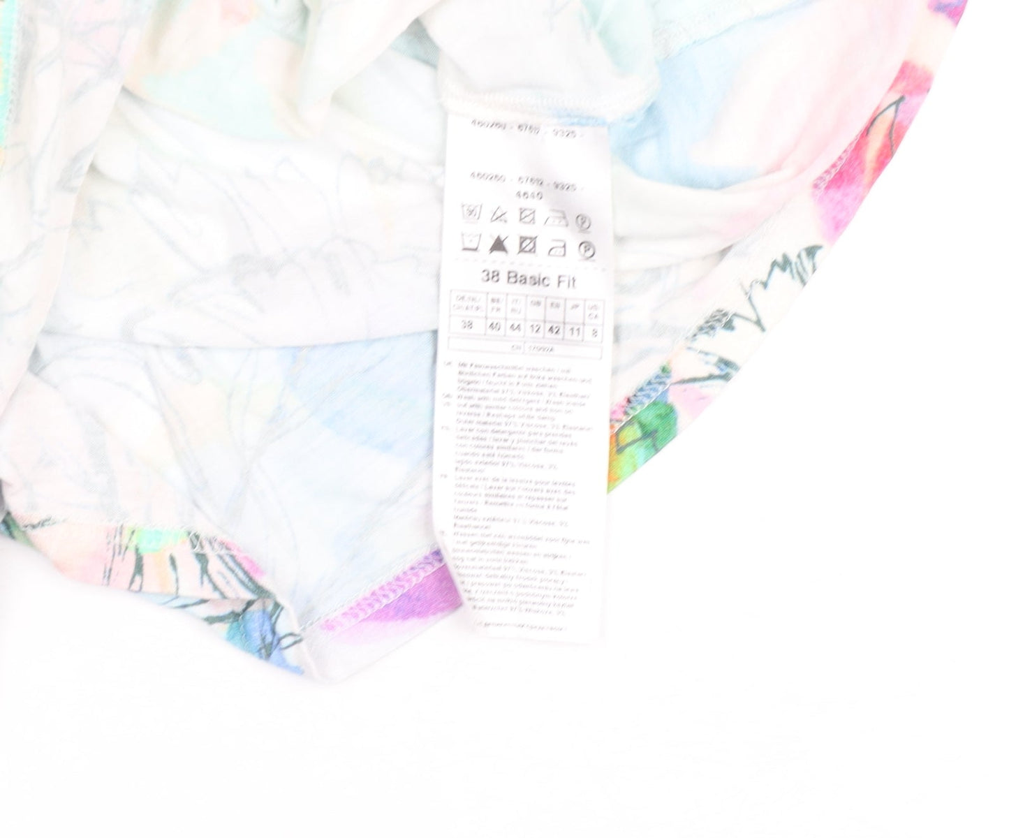 Gerry Weber Womens Multicoloured Floral Cotton T-Shirt Size 12