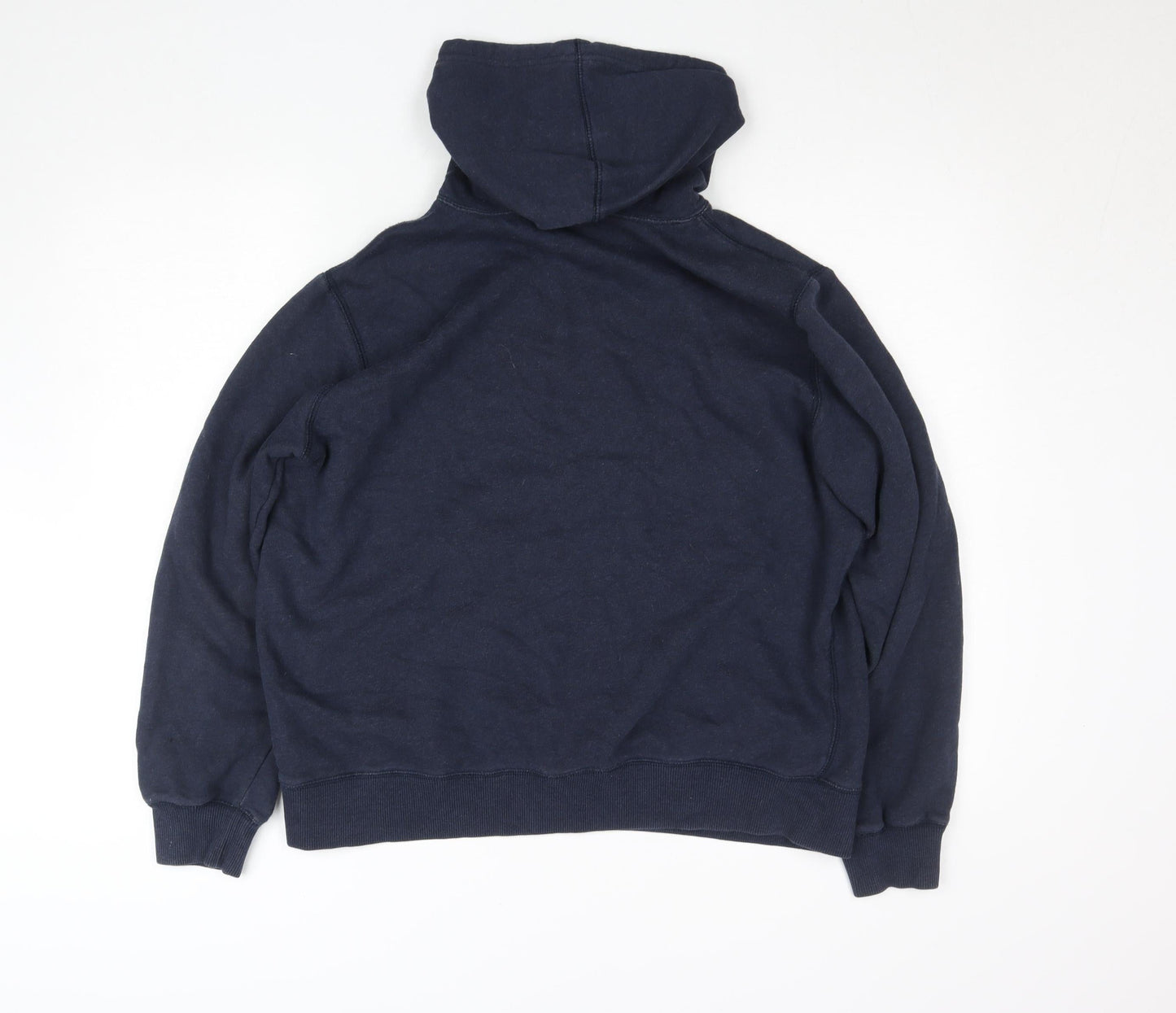 Nike Women's Navy Blue Pullover Hoodie Size L Fleece Lined