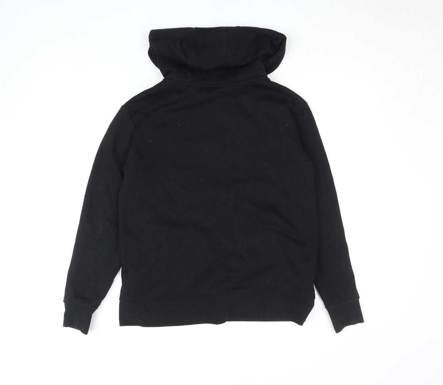 LA Gear Women Black Full Zip Hoodie Size 10 Cotton Blend