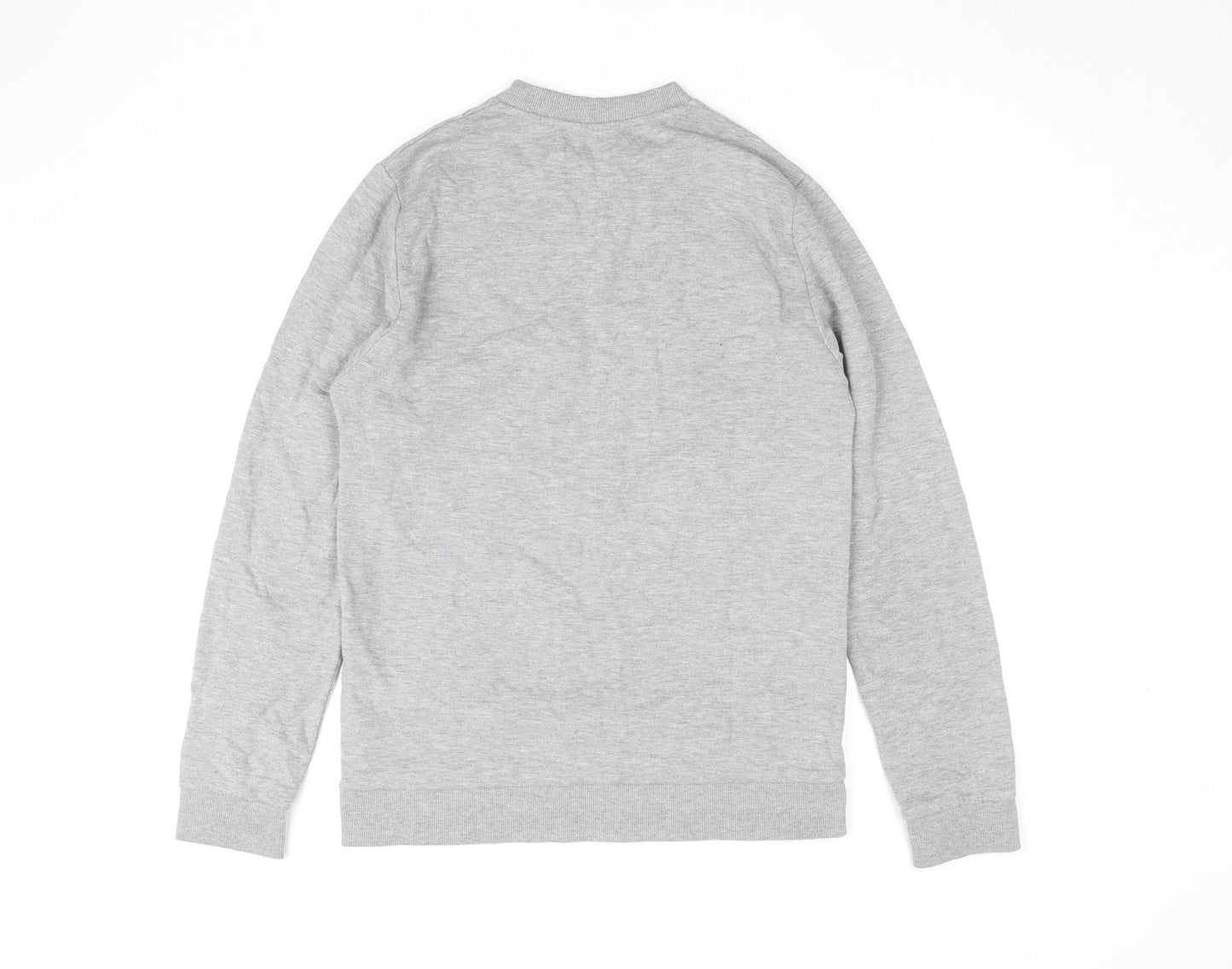ASOS Women Grey Medium Crew Neck Pullover Sweatshirt