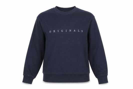 Unisex Adults UK L Regular JACK & JONES Blue Pullover Sweatshirt