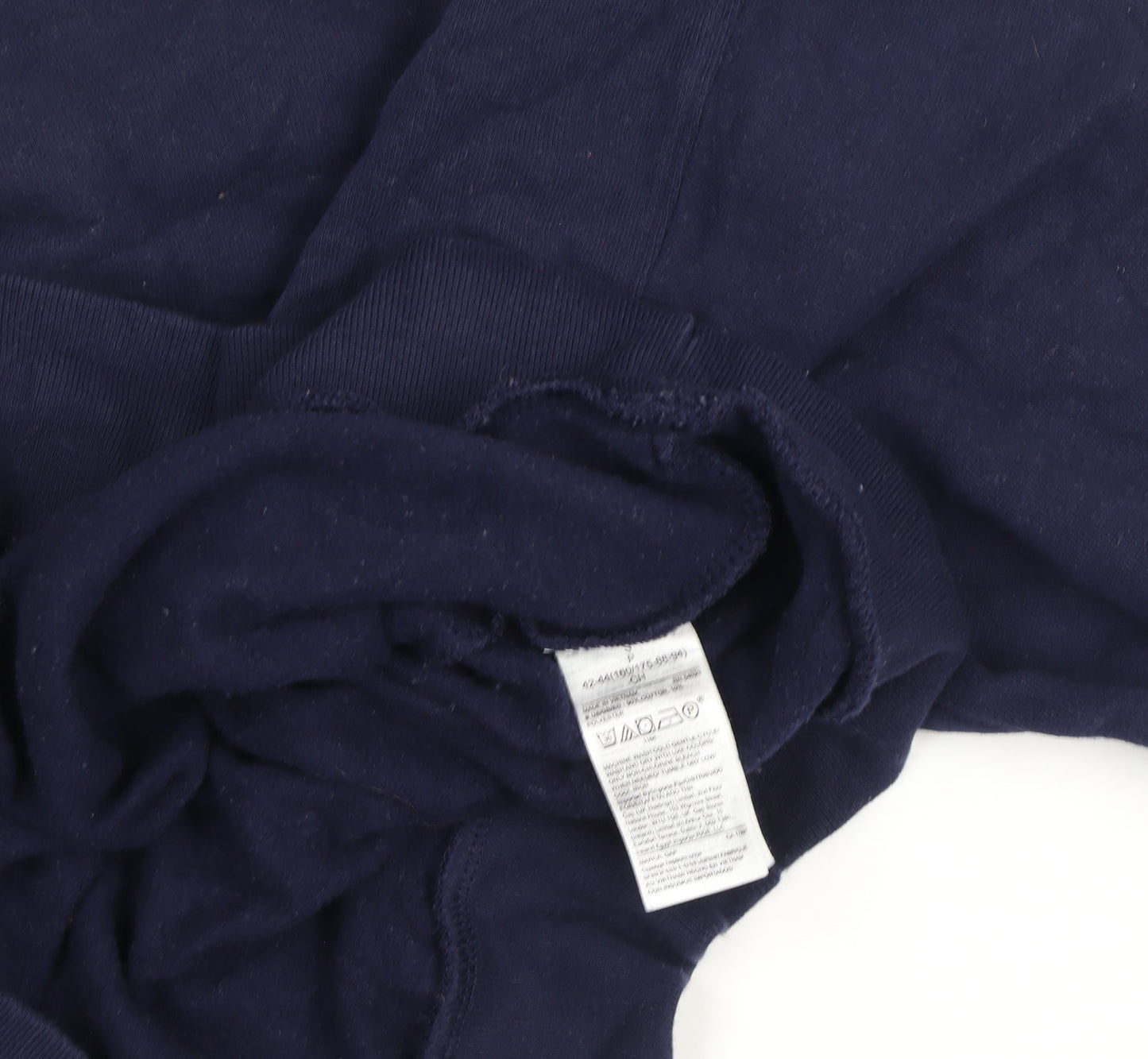 GAP Womens Navy Blue Pullover Sweatshirt Size S Crew Neck Classic Fit