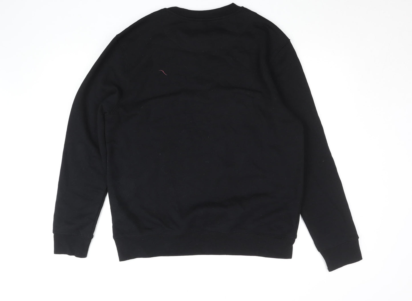 Primark Cares Women's Black L Pullover Sweatshirt Cotton Blend