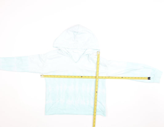 GAP Kids Girls Blue Pullover Hoodie XL (12-13 Years) Cotton Blend