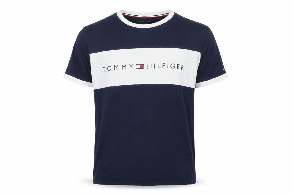 Mens UK Size S Tommy Hilfiger Blue  Cotton T-Shirt