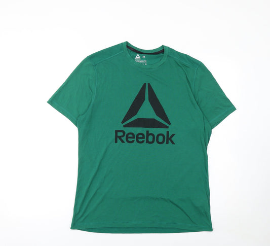 Reebok Men’s Green Supremium Speedwick T-Shirt Size M