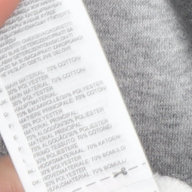 adidas Men's Grey 1/2 Zip Hoodie Small Sports Fleece