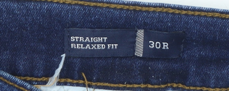 U.S. Polo Assn. Men’s Blue 30R Straight Relaxed Fit Jeans