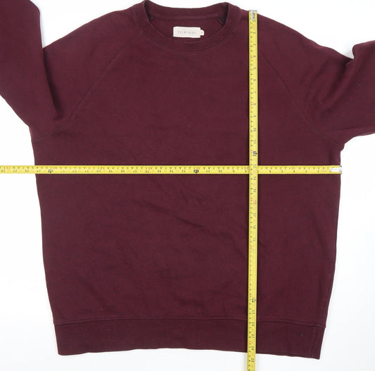 Pier One Mens Brown 2XL Crew Neck Pullover Sweatshirt